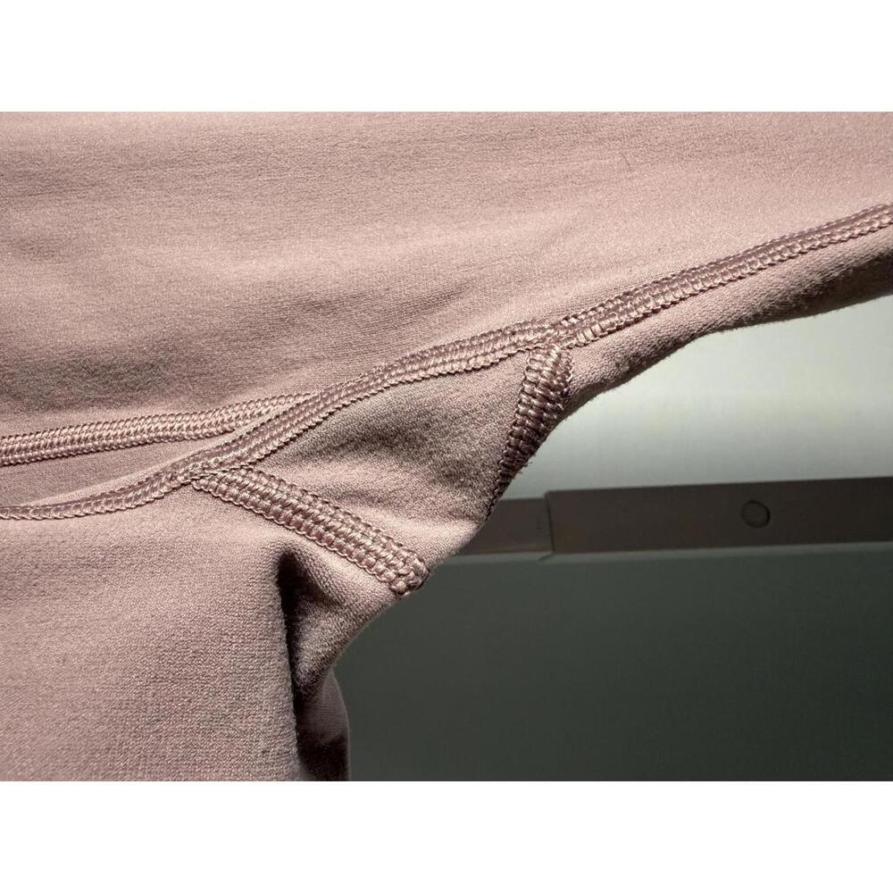 Lululemon Reveal Crop *Zen Expression Vintage Mauve Size 12 - Picture 11 of 11